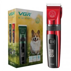 Masina de tuns caini, bichon, shi-tzu, etc, aparat profesional de tuns animale cu display VGR V-240