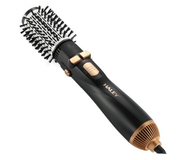 Perie Rotativa cu Uscator HALEY 6 în 1, 1200W, Capete Interschimbabile, 3 Trepte HY-4008