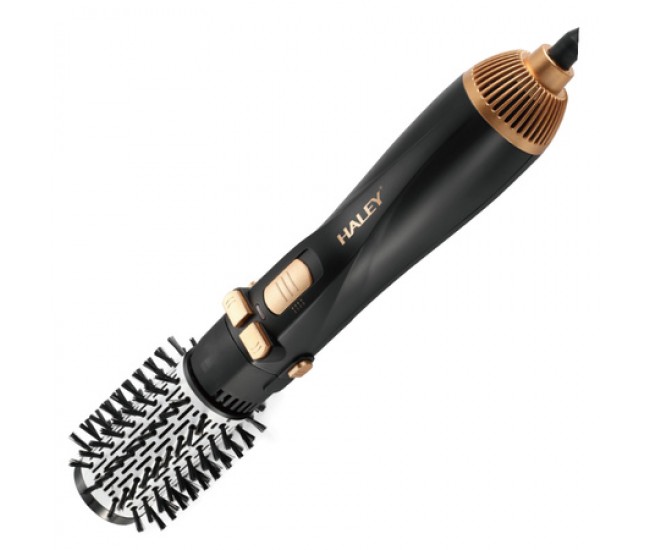 Perie Rotativa cu Uscator HALEY 6 în 1, 1200W, Capete Interschimbabile, 3 Trepte HY-4008
