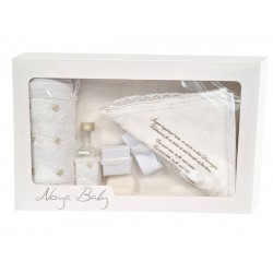 Trusou Botez cu broderie royal Set complet pentru biserica TRB524RS