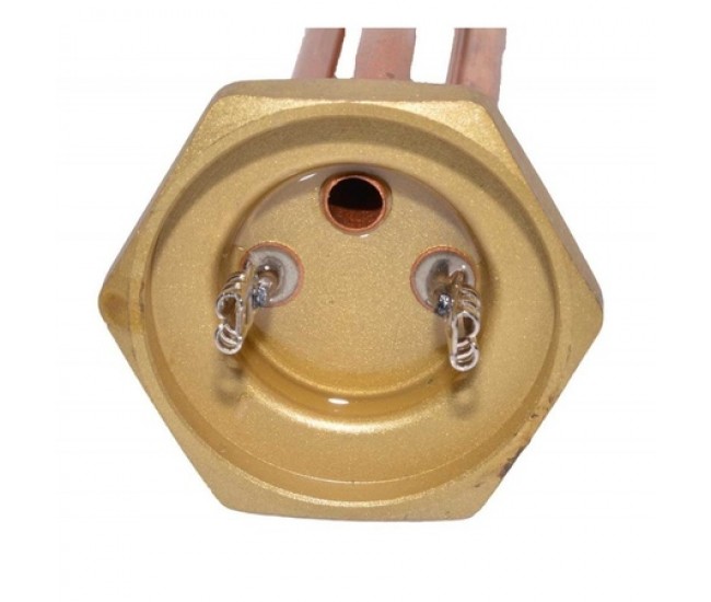 Rezistenta Boiler 3000W din Cupru Dreapta cu Filet Q  ALX-15B036