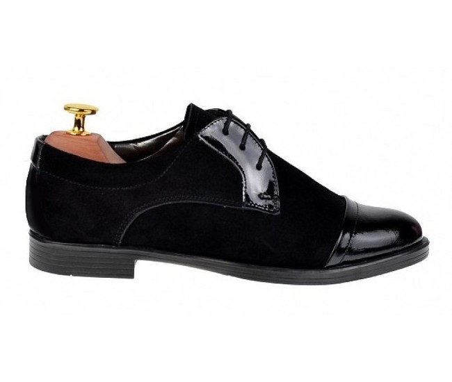 Pantofi dama casual din piele naturala P10NNLACVEL