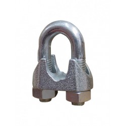 Brida prindere cablu cu piulite 12mm - 20 buc