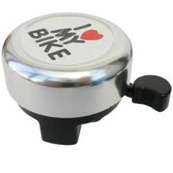 Clopotel - sonerie pentru bicicleta argintiu