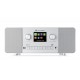 Internet radio GoGEN IR 257 BTDAB, 2x5W, DAB+/FM, LCD, Bluetooth, telecomanda, negru/argintiu