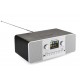 Internet radio GoGEN IR 257 BTDAB, 2x5W, DAB+/FM, LCD, Bluetooth, telecomanda, negru/argintiu