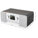 Internet radio GoGEN IR 257 BTDAB, 2x5W, DAB+/FM, LCD, Bluetooth, telecomanda, negru/argintiu