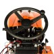 Mini tractor detoolz, 17cp, 530cc, motor pe motorina 4t, 4x4, 4 viteze, pornire electrica, 2 cutii de viteze
