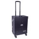 Troller cosmetice Lila Rossa CB-A - Model Profesional Negru
