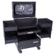 Troller cosmetice Lila Rossa CB-A - Model Profesional Negru