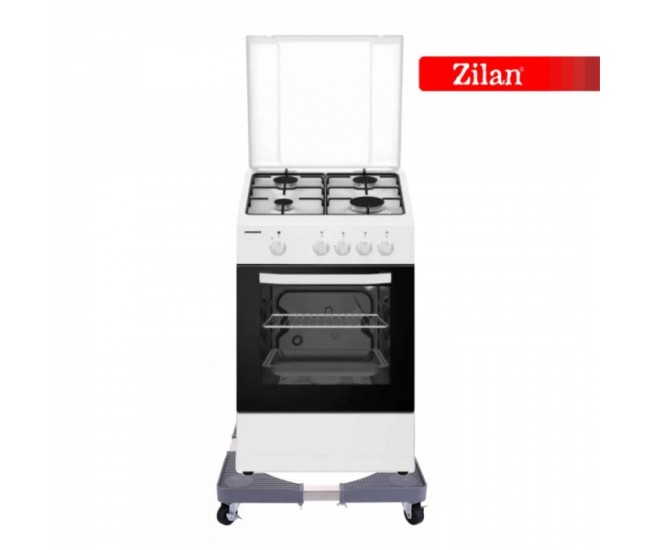 Suport reglabil pentru aragaz, frigider, masina de spalat, roti cu mecanism de blocare, 65cm, 300kg gri RZLN1642