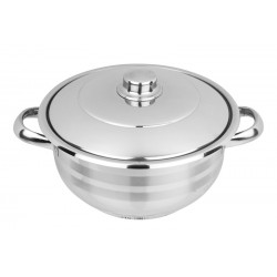 Oala cu capac, capacitate 14 litri, diametru 32 cm, din inox / ZLN 7291
