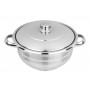 Oala cu capac, capacitate 14 litri, diametru 32 cm, din inox / ZLN 7291