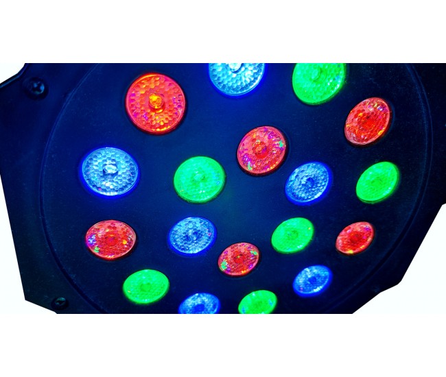 Proiector cu Lumini Disco, cu senzor de sunet, 18 LED-uri, Proiector, joc de lumini