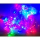 Instalatie pentru fereastra, interior, exterior,  tip plasa 240 leduri multicolore, viteza reglabila, 3m 17910