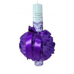 Lumanare botez fetite si baieti, pentru biserica LMN03