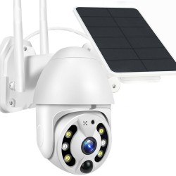 Camera de supraveghere cu 4G, WIFI, 2MP, 1080p, de exterior, Full HD, Panou solar 7.8W