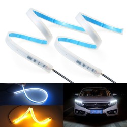 Banda LED AUTO, lumini de zi puternice si economice, 30, 45, 60cm, cu semnalizare dinamica / secventiala, Avarie, Marsarier, 12V Banda LED AUTO, lumini de zi puternice si economice, 30, 45, 60cm, cu semnalizare dinamica / secventiala, Avarie, Marsarier, 12V