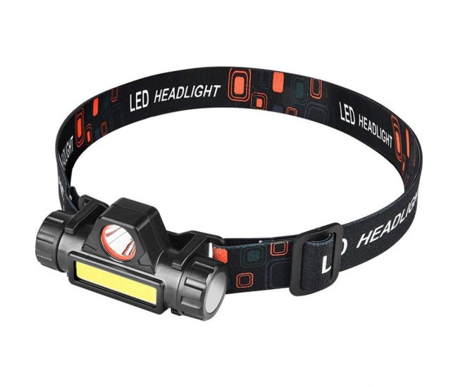 Lanterna portabila XPE+COB LED, Incarcare USB, Baterie acumulator, Camping Pescuit de noapte MZ4327