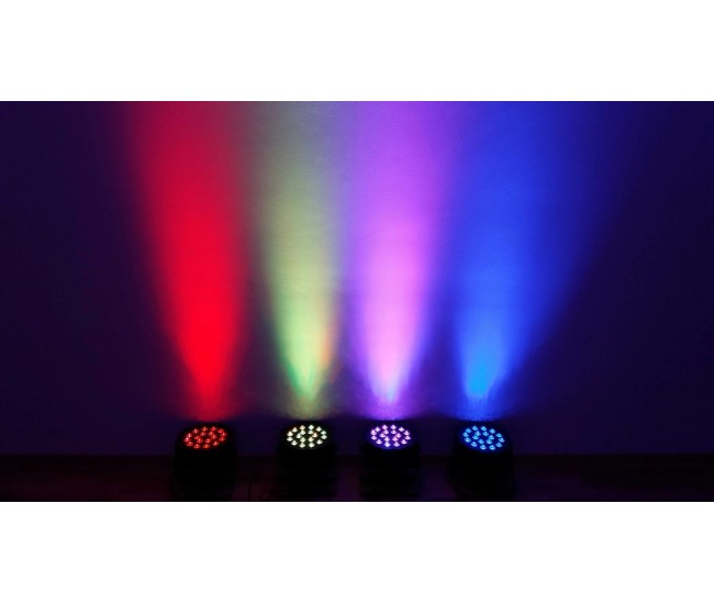 Proiector cu Lumini Disco, cu senzor de sunet, 18 LED-uri, Proiector, joc de lumini