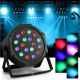 Proiector cu Lumini Disco, cu senzor de sunet, 18 LED-uri, Proiector, joc de lumini