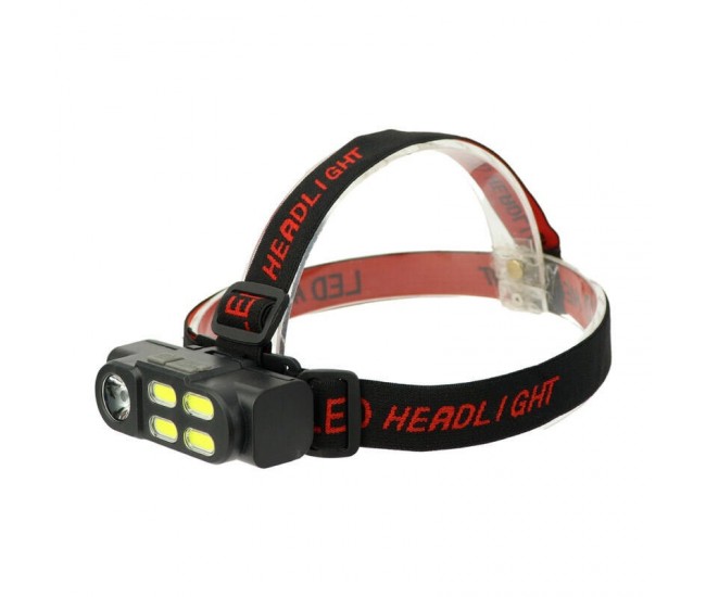 KX-211 Lanterna portabila XPE+4COB LED, Incarcare USB, Baterie acumulator 18650 Camping Pescuit de noapte