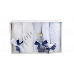Trusou personalizat pentru botez fetite si baieti - set biserica TB21564