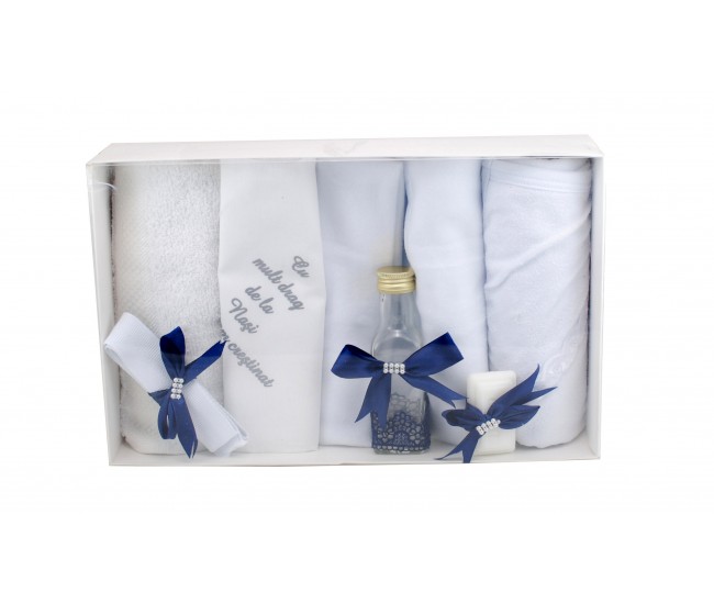 Trusou personalizat pentru botez fetite si baieti - set biserica TB21564