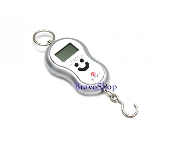 Cantar electronic portabil cu LCD si lumina - Capacitate 50kg