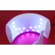 Lampa LED UV digitala SUN 9S 24W pentru uscare rapida, cu temporizator