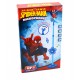 Microfon de jucarie Spiderman, karaoke pentru copii cu amplificator voce si inaltime ajustabila 5837
