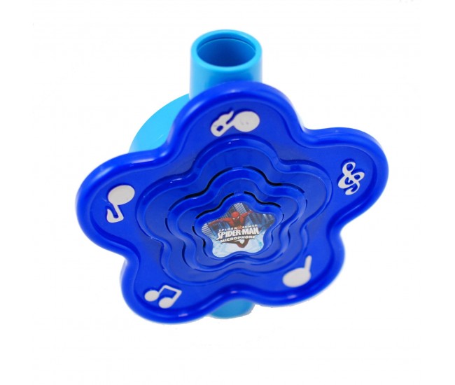 Microfon de jucarie Spiderman, karaoke pentru copii cu amplificator voce si inaltime ajustabila 5837 Microfon de jucarie Spiderman, karaoke pentru copii cu amplificator voce si inaltime ajustabila 5837