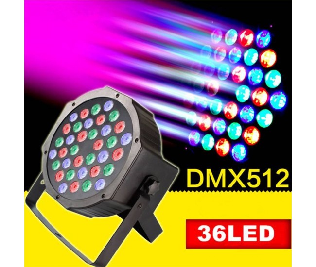 Lumini Disco cu senzor de muzica - 36 LED Proiector joc de lumini Lumini Disco cu senzor de muzica - 36 LED Proiector joc de lumini