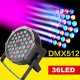 Lumini Disco cu senzor de muzica - 36 LED Proiector joc de lumini Lumini Disco cu senzor de muzica - 36 LED Proiector joc de lumini