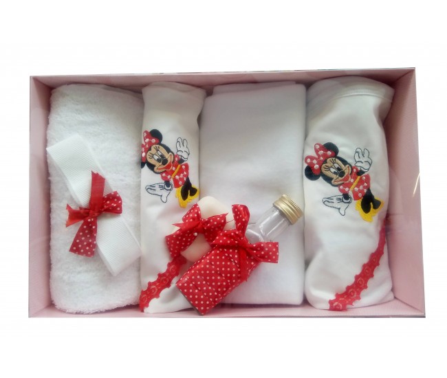 Trusou botez feite cu Minnie Mouse - set complet biserica TB99158