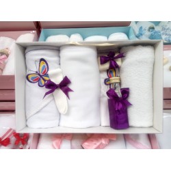 Trusou personalizat botez fetite si baieti - set complet pentru biserica TB856