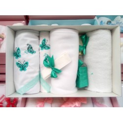 Trusou personalizat botez fetite si baieti - set complet pentru biserica TB859