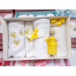 Trusou personalizat botez fetite si baieti - set complet pentru biserica TB857