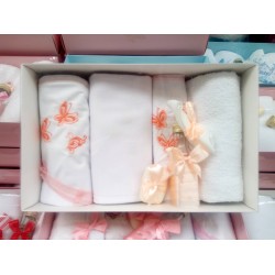 Trusou personalizat pentru botez fetite si baieti - set complet biserica TB860