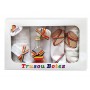 Trusou botez personalizat - traditional pentru fetite si baieti - set complet biserica T5462
