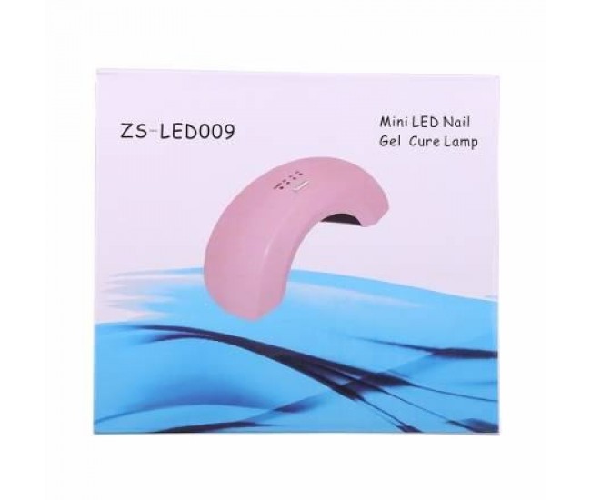 Lampa manichiura LED 12W Roz