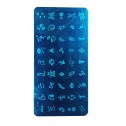 Matrita pentru unghii model mic 6X12CM TO_11  Matrita pentru unghii model mic 6X12CM TO_11