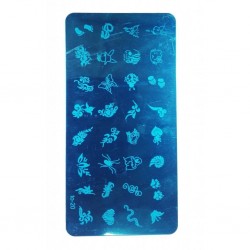 Matrita pentru unghii model mic 6X12CM TO_20  Matrita pentru unghii model mic 6X12CM TO_20