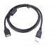 Cablu prelungitor cu conector tată EASY-USB 2.0 Tip 28AWG + 24AWG PE-LD4 Cablu prelungitor cu conector tată EASY-USB 2.0 Tip 28AWG + 24AWG PE-LD4