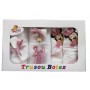Trusou botez fetite cu Minnie - set personalizat biserica TB23ALINUTA
