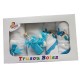 Trusou botez fetite si baieti cu Bugs Bunny - set personalizat biserica TB251ALINUTA