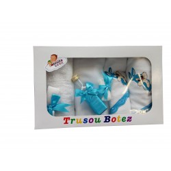 Trusou botez baieti cu Bugs Bunny - set personalizat biserica TB27ALINUTA