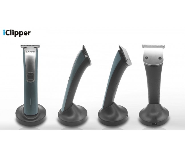 Masina profesionala de tuns - contur, cu acumulator si cablu, iCliper - M1GOLD Masina profesionala de tuns - contur, cu acumulator si cablu, iCliper - M1GOLD