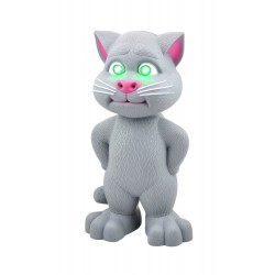 Motanul vorbitor jucaria Big Talking Tom, cu suntete si lumini LX175A