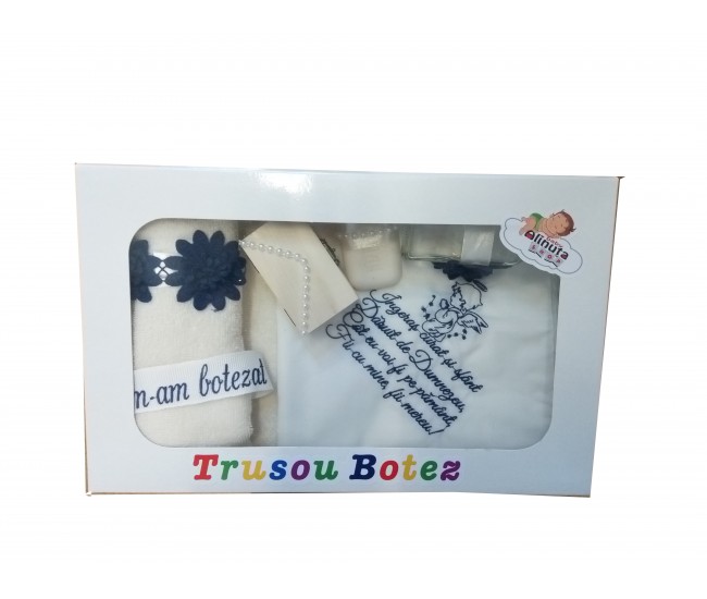 Trusou botez fetite  - set personalizat biserica TB29ALINUTA